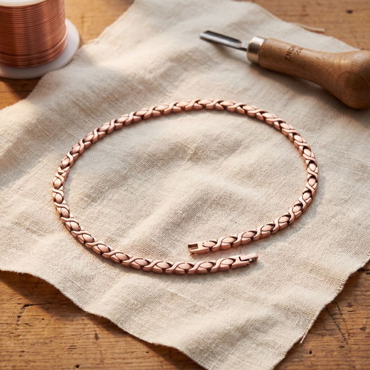 Ayurveda Heritage Cedar Copper Necklace