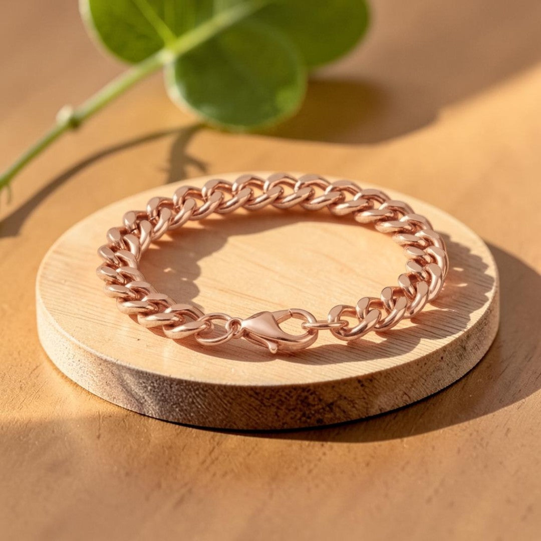 Ayurveda Heritage Big Cuffo Copper Bracelet