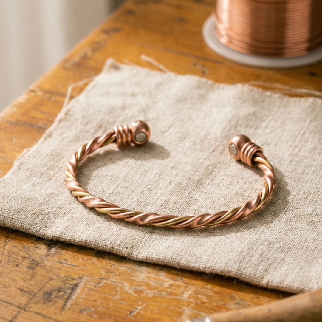 Ayurveda Heritage River Copper Bracelet