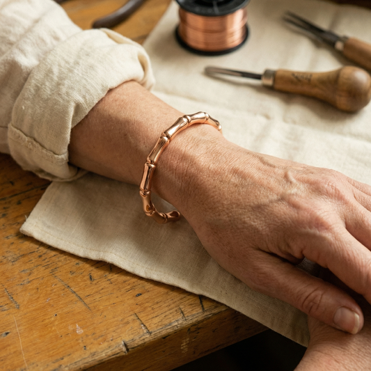 Ayurveda Heritage Grove Copper Bracelet