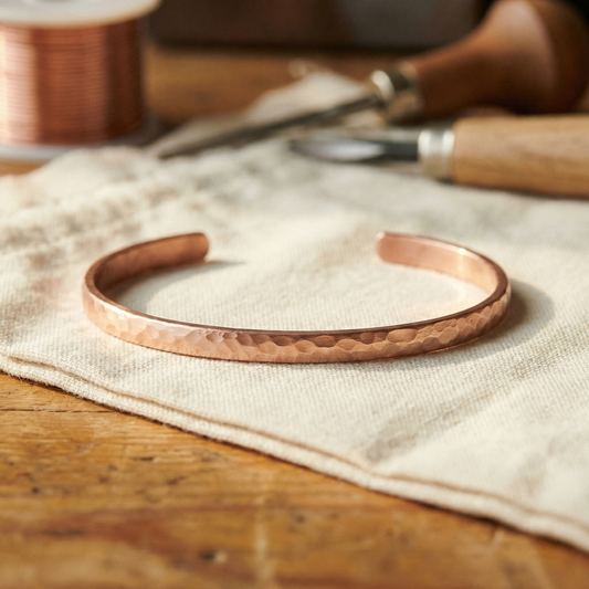 Ayurveda Heritage Sand Copper Anklet
