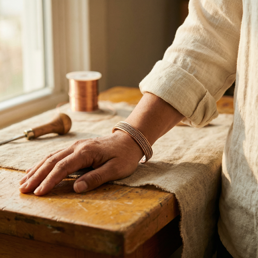 Ayurveda Heritage Forge Copper Bracelet