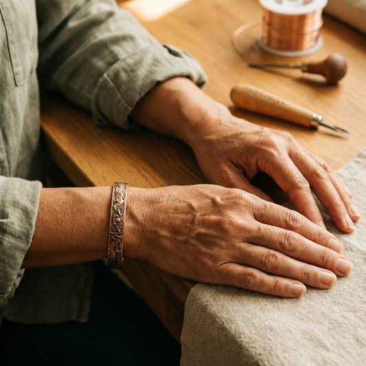 Ayurveda Heritage Loam Copper Bracelet