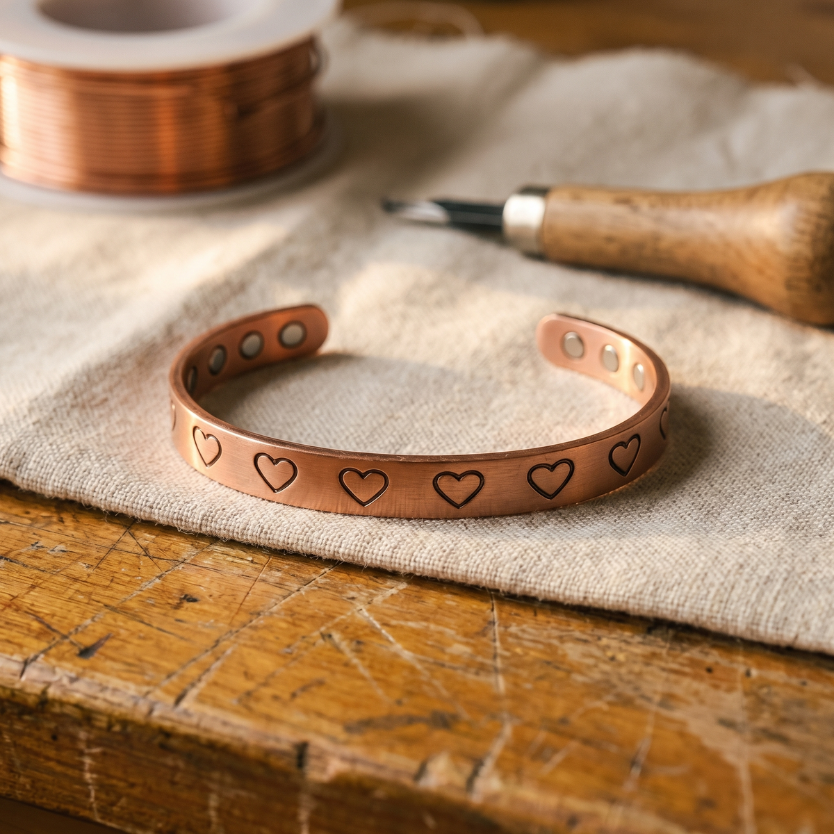 Ayurveda Heritage Hearth Copper Bracelet