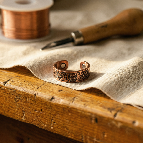 Ayurveda Heritage Bole Copper Ring