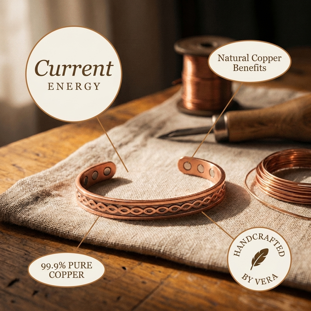 Ayurveda Heritage Current Copper Bracelet