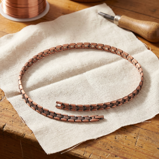 Ayurveda Heritage Haze Copper Necklace