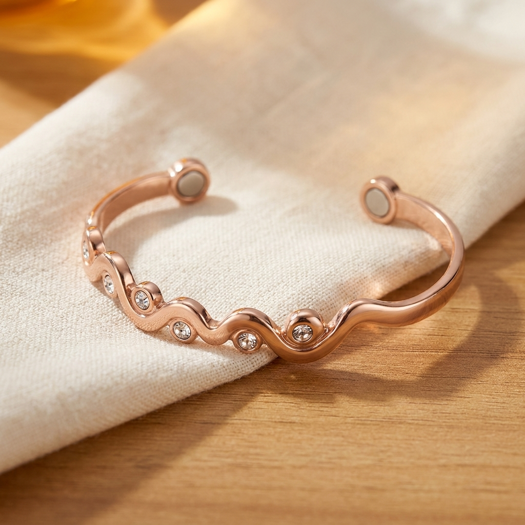 Ayurveda Heritage Lark Copper Bracelet