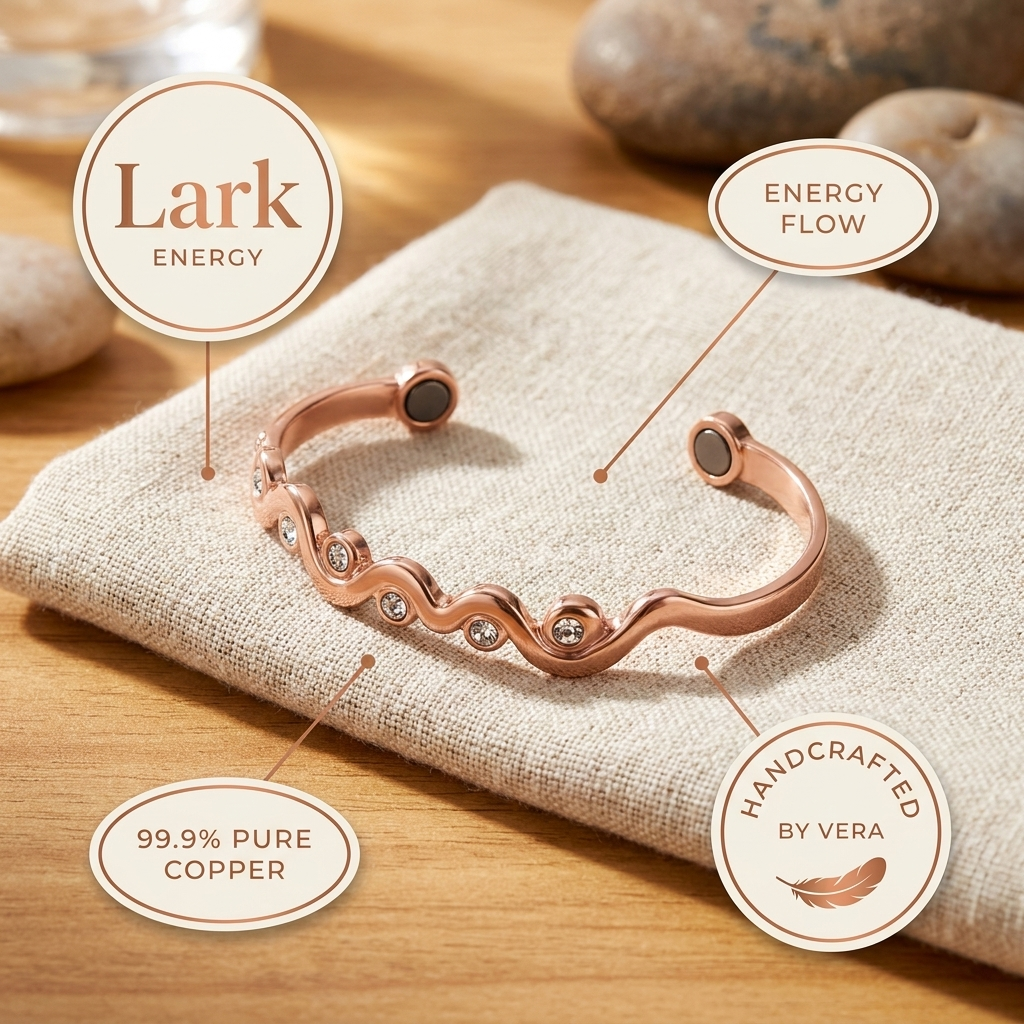 Ayurveda Heritage Lark Copper Bracelet