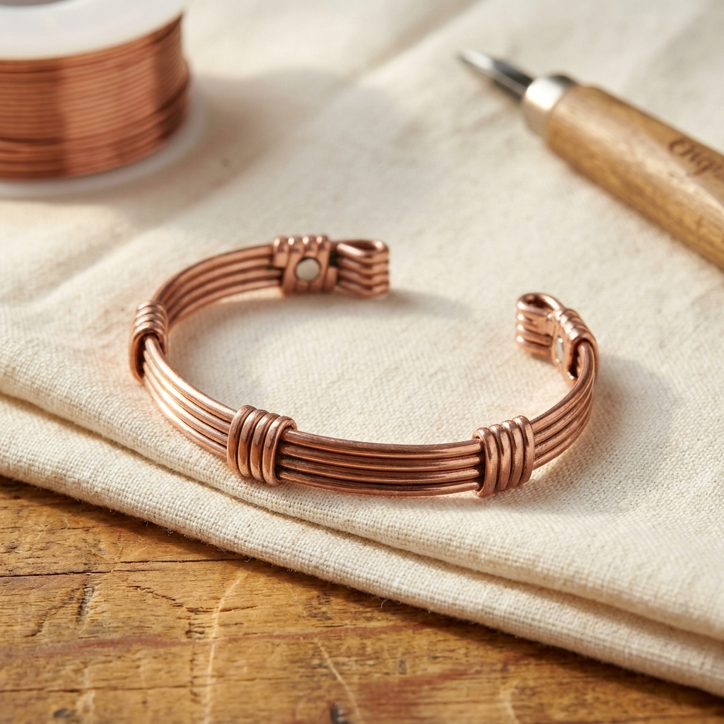 Ayurveda Heritage Sere Copper Bracelet