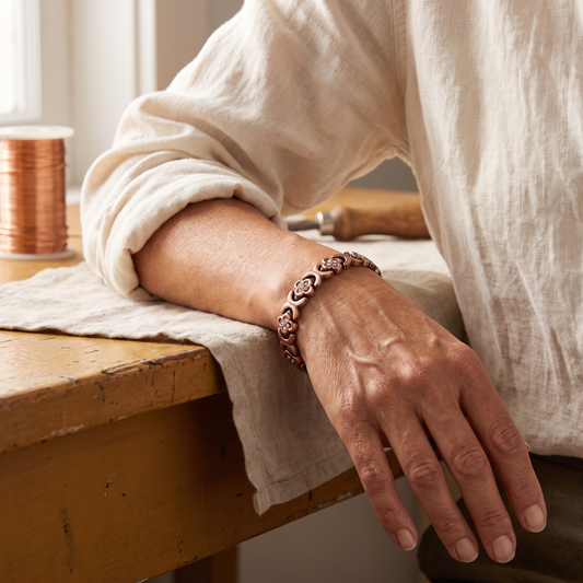 Ayurveda Heritage Keel Copper Bracelet