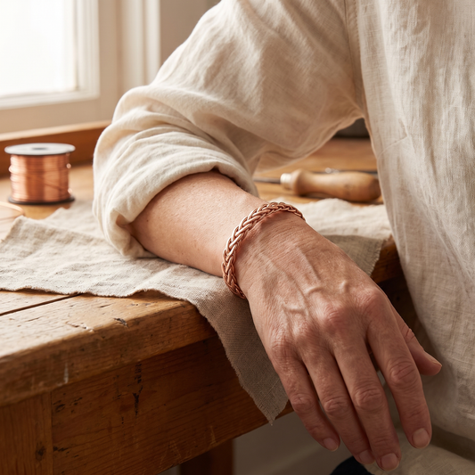 Ayurveda Heritage Bramble Copper Bracelet
