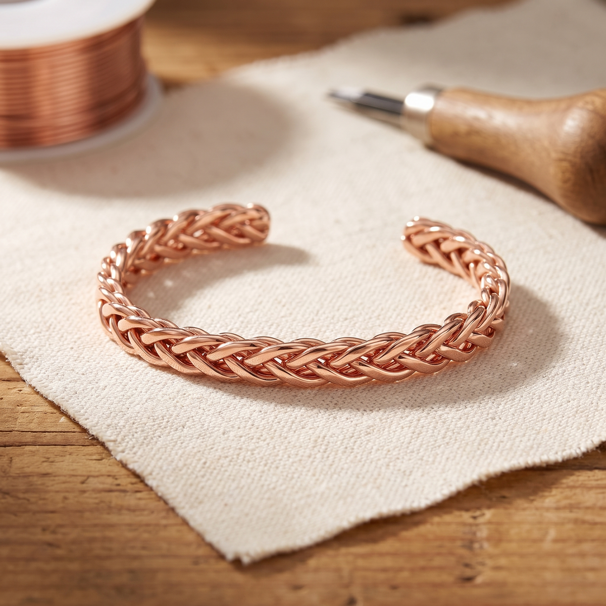 Ayurveda Heritage Bramble Copper Bracelet