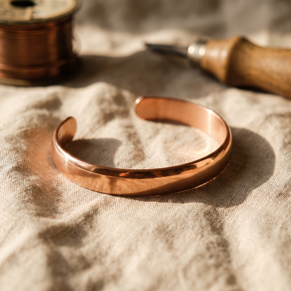 Ayurveda Heritage Tide Copper Bracelet