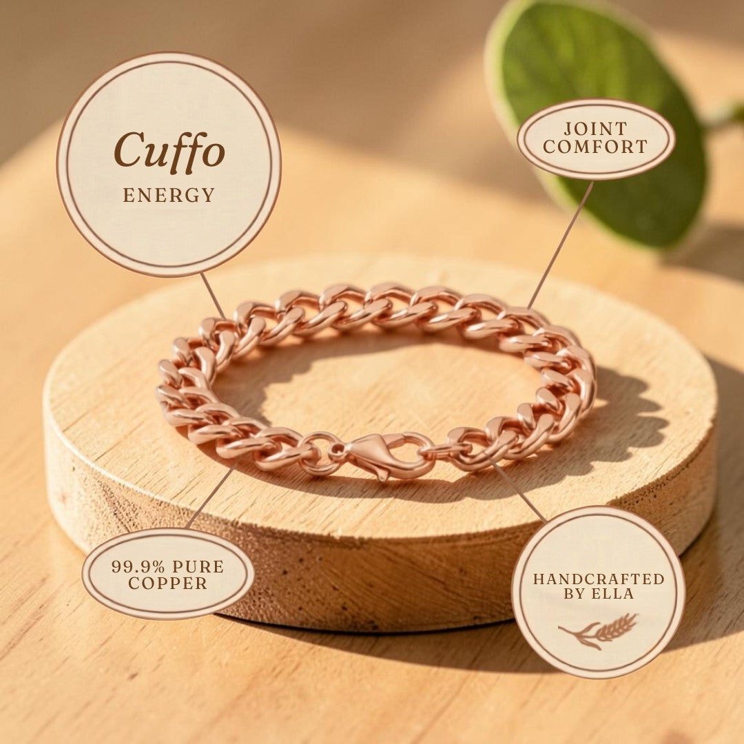Ayurveda Heritage Big Cuffo Copper Bracelet