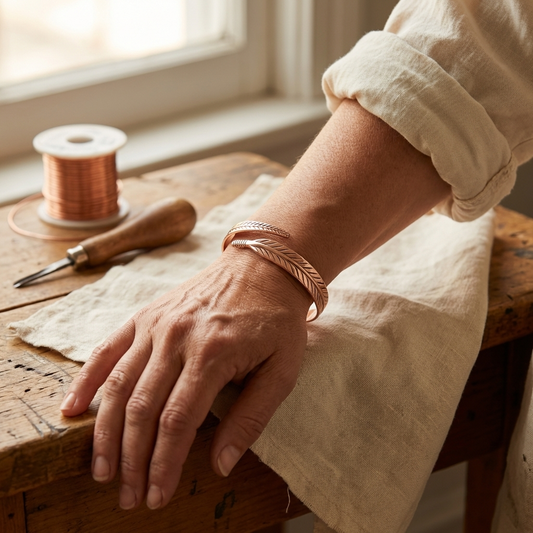 Artisan Handmade Copper Bracelet