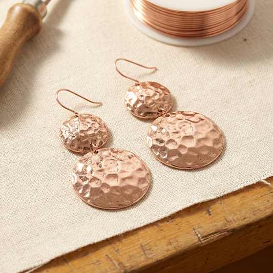 Ayurveda Heritage Solstice Copper Earrings