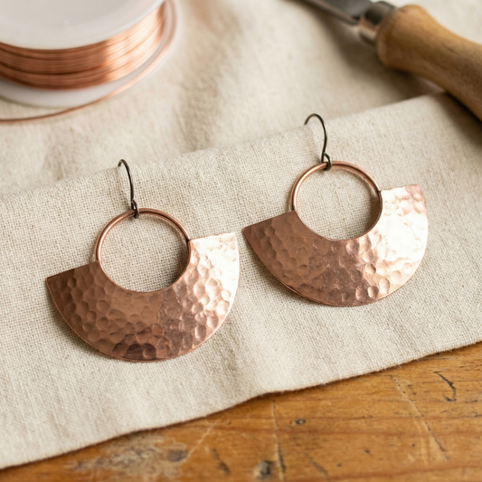Ayurveda Heritage Sol Copper Earrings