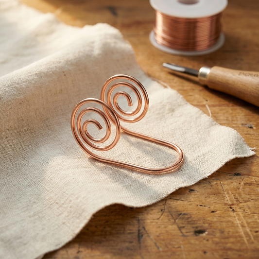 Ayurveda Heritage Flow Copper Hand Spiral