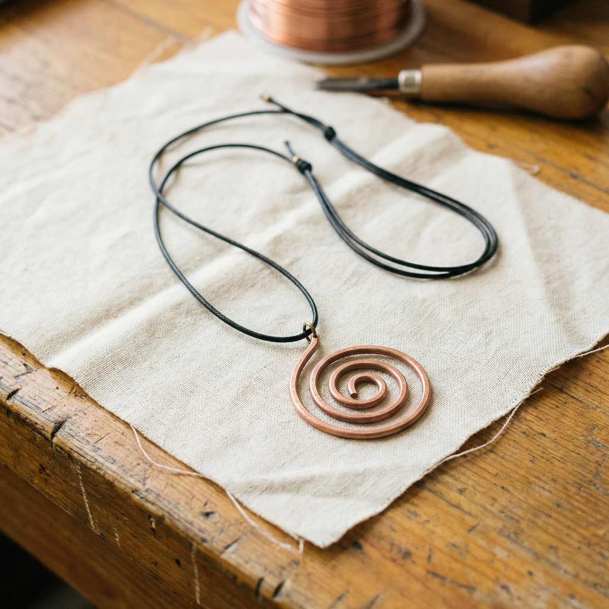 Ayurveda Heritage Mesa Copper Necklace