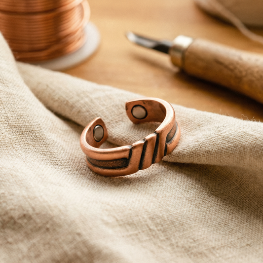 Ayurveda Heritage Peat Copper Ring