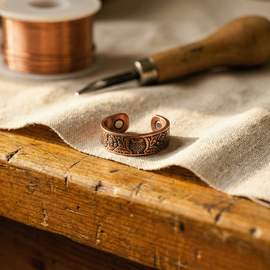 Ayurveda Heritage Bole Copper Ring