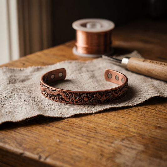 Ayurveda Heritage Loam Copper Bracelet