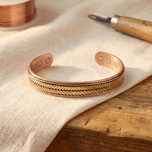 Ayurveda Heritage Harvest Copper Bracelet