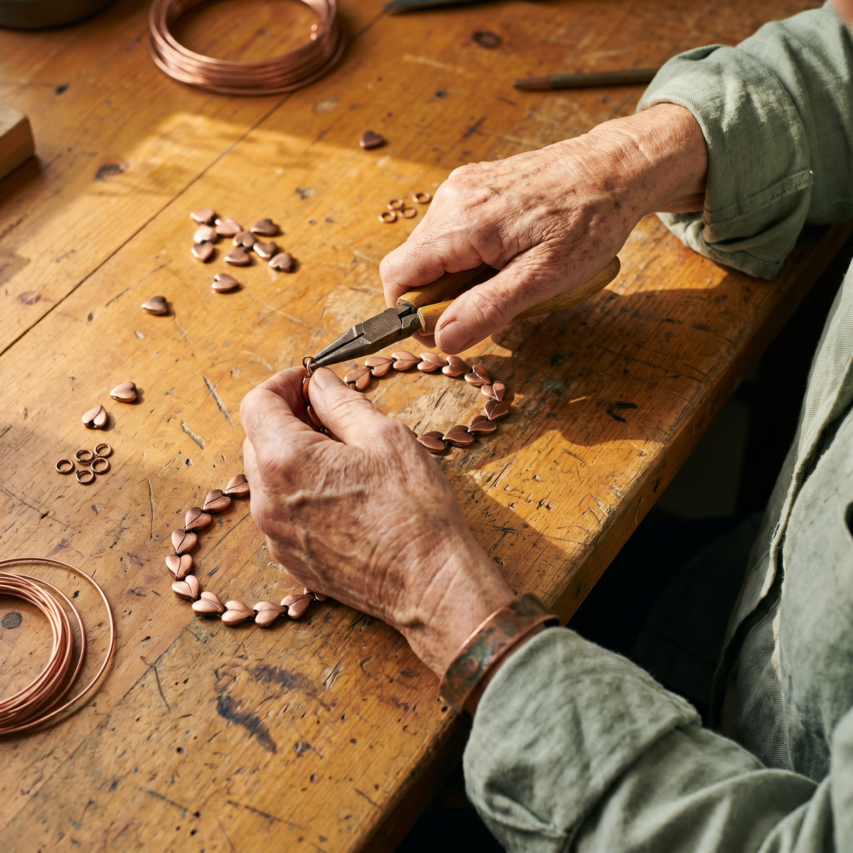 Ayurveda Heritage Briar Copper Necklace