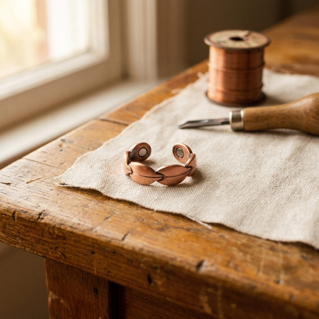 Ayurveda Heritage Bind Copper Ring