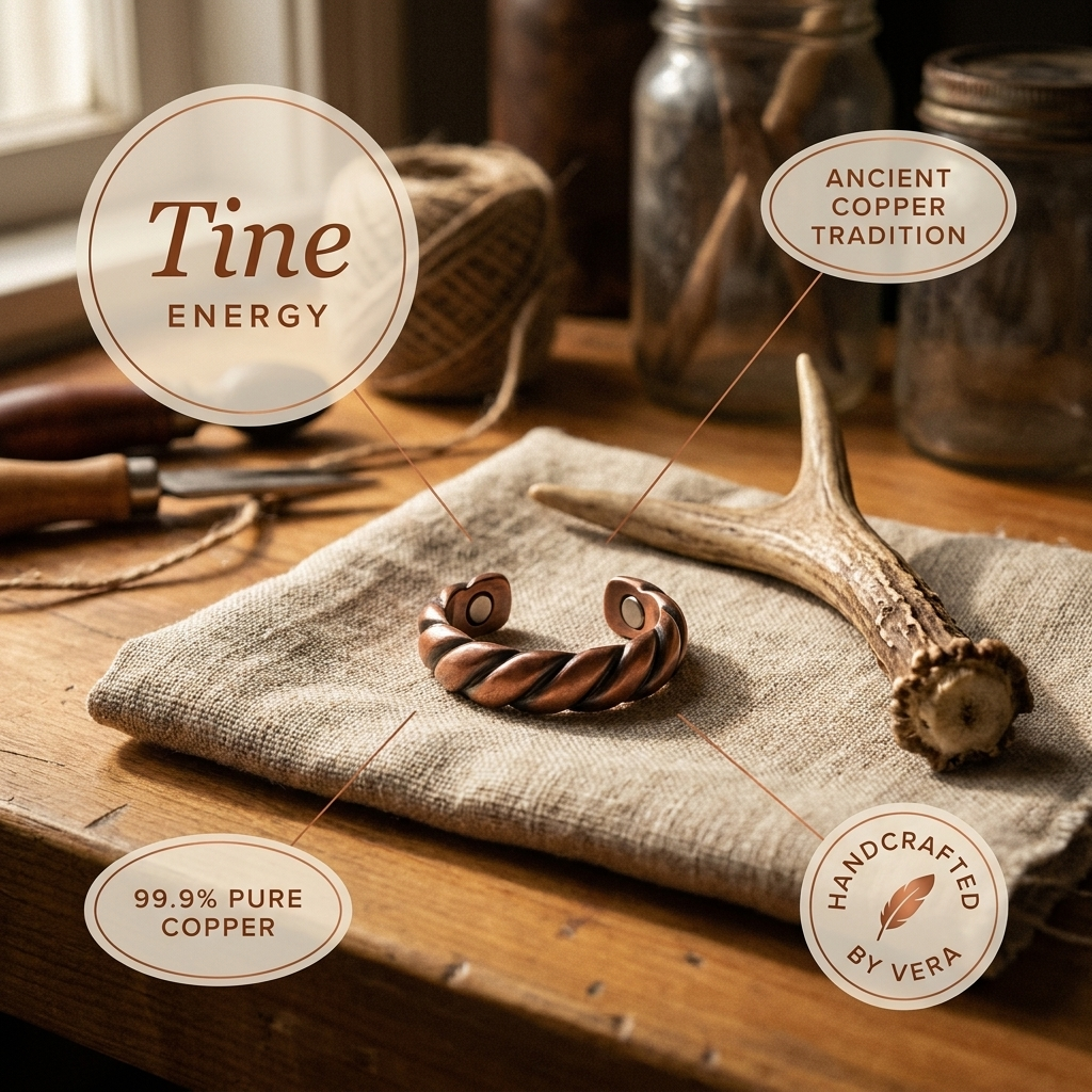 Ayurveda Heritage Tine Copper Ring