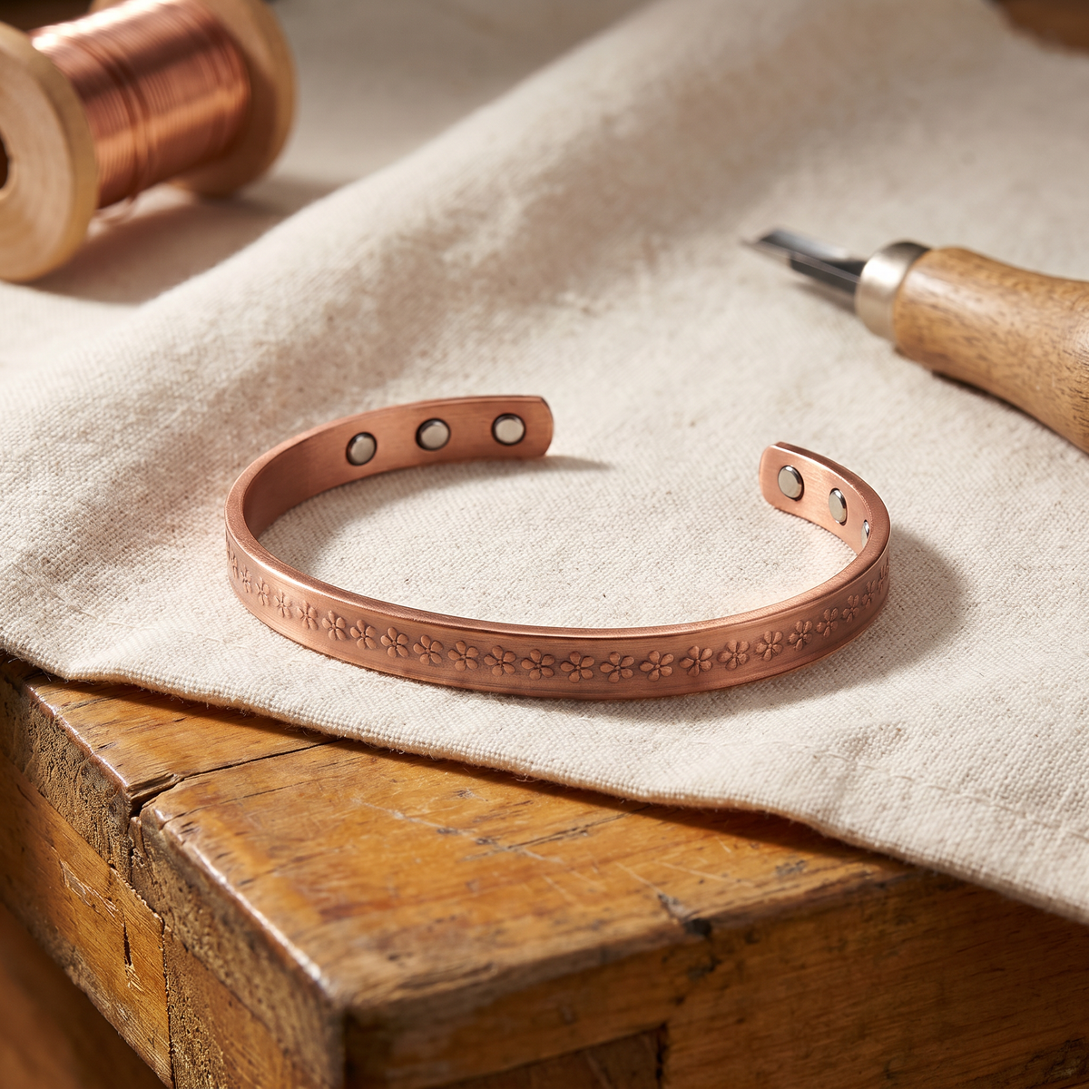 Ayurveda Heritage Loch Copper Bracelet