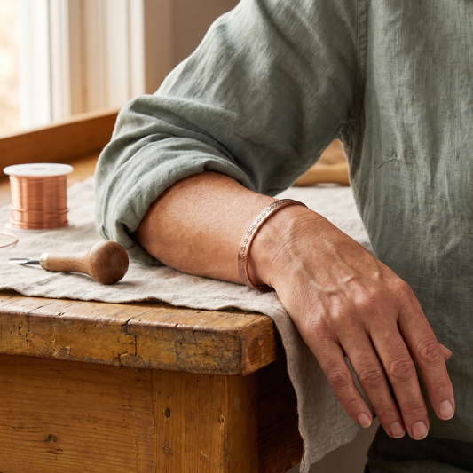 Ayurveda Heritage Loch Copper Bracelet