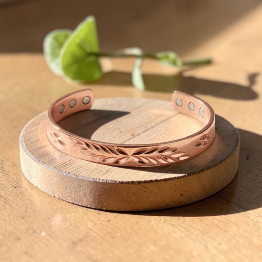 Ayurveda Heritage Lunar Copper Bracelet