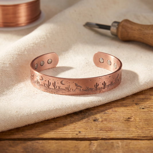 Ayurveda Heritage Cove Copper Bracelet