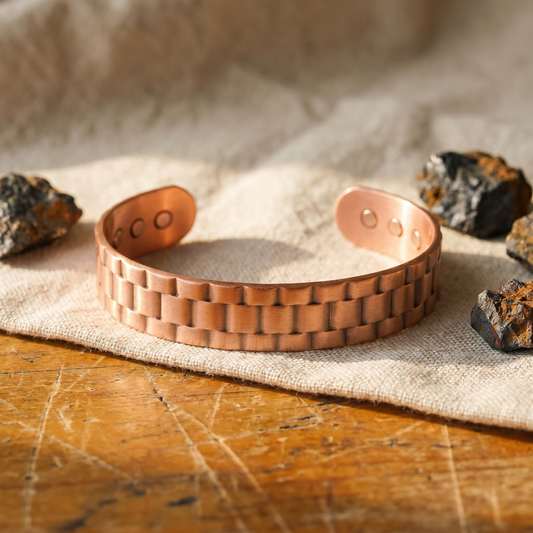 Ayurveda Heritage Ore Men's Copper Bracelet