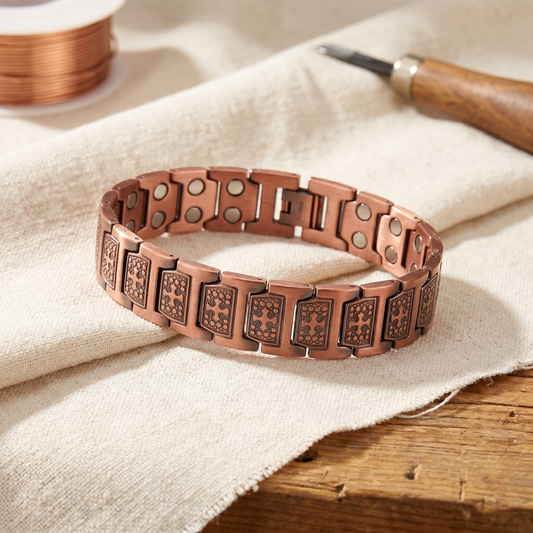 Ayurveda Heritage Gale Men's Copper Bracelet