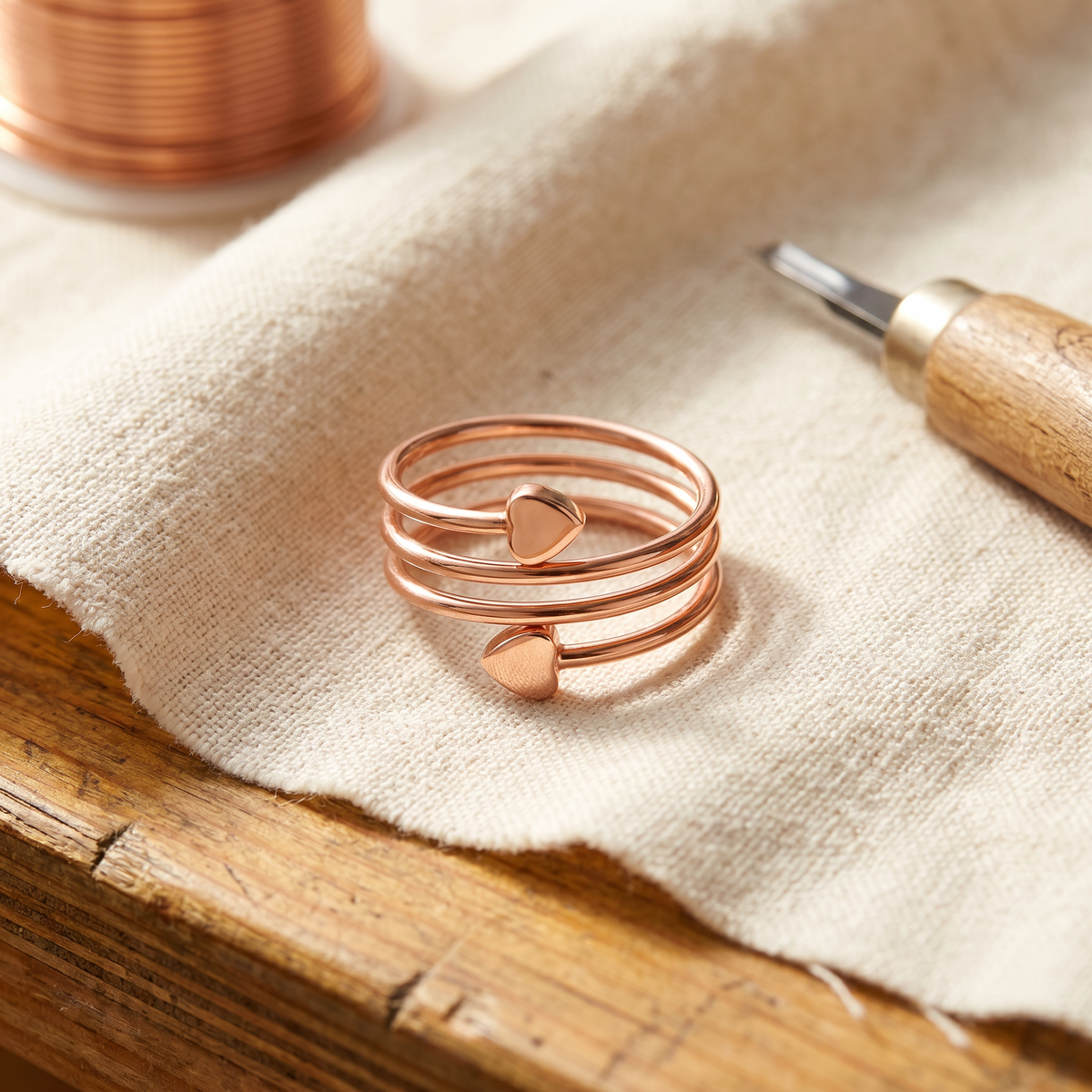 Ayurveda Heritage Haven Copper Ring