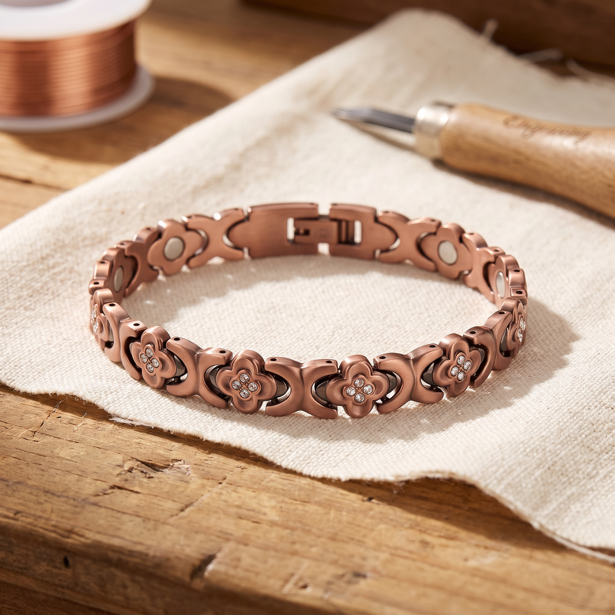 Ayurveda Heritage Keel Copper Bracelet
