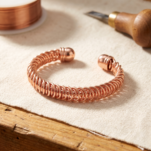 Ayurveda Heritage Gust Copper Bracelet