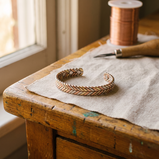Ayurveda Heritage Copse Copper Bracelet