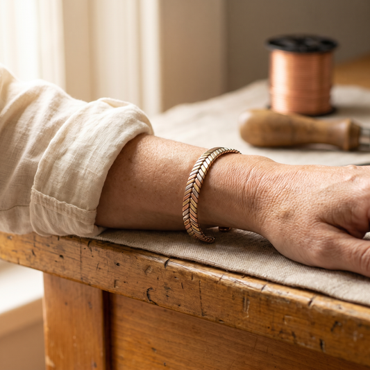 Ayurveda Heritage Copse Copper Bracelet