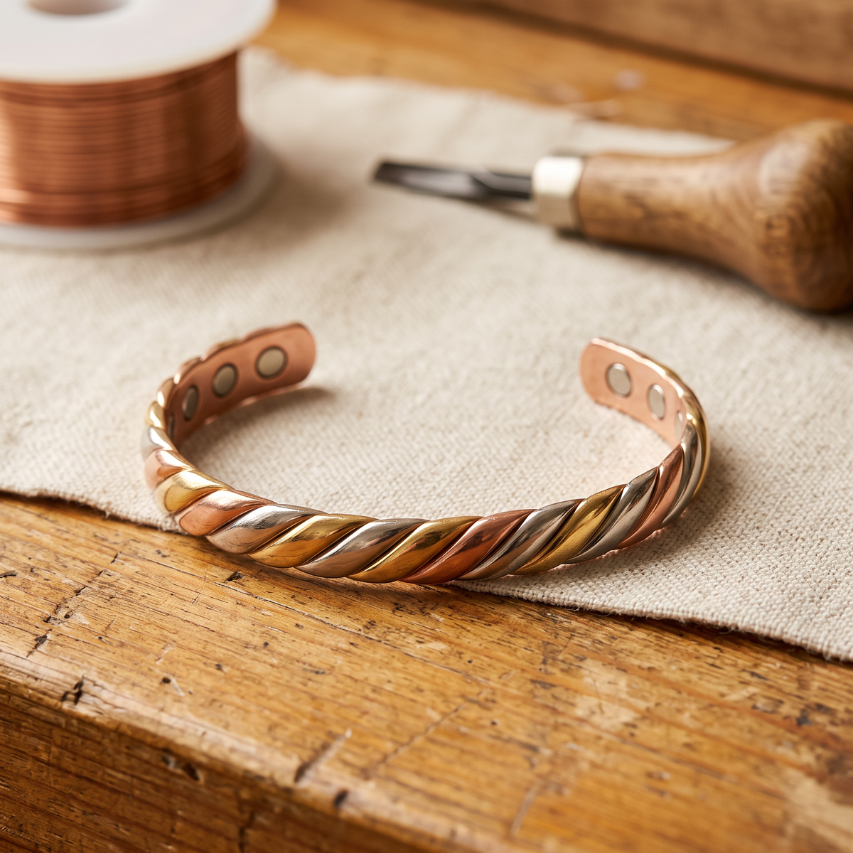 Ayurveda Heritage Bog Copper Bracelet