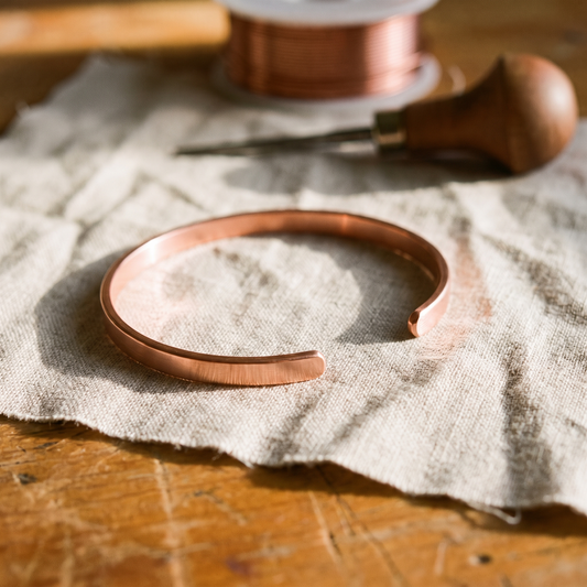 Ayurveda Heritage River Copper Bracelet