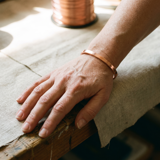 Ayurveda Heritage River Copper Bracelet