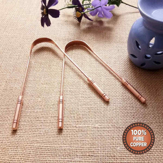 Ayurveda Heritage Pure Copper Tongue Scraper