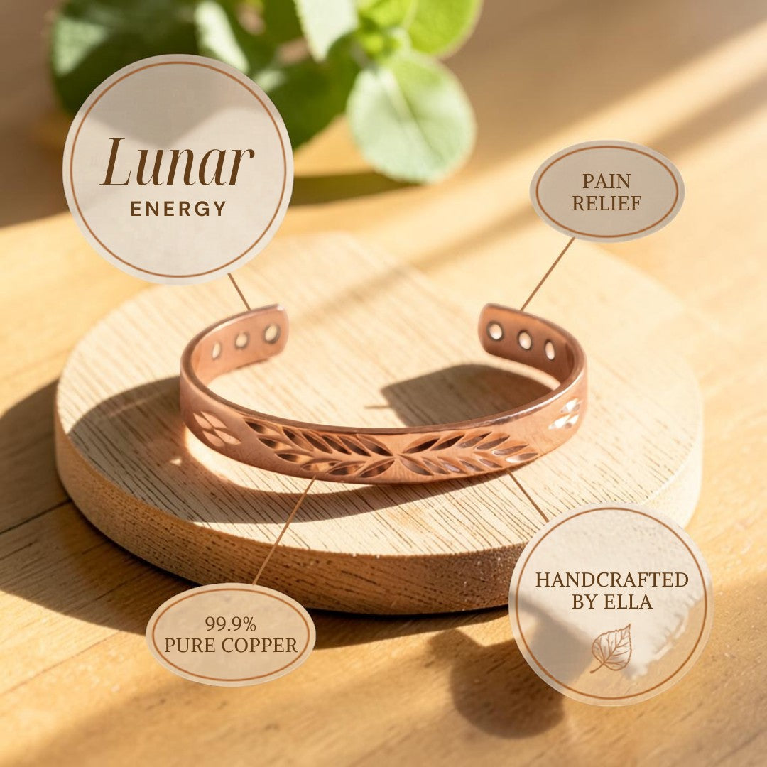 Ayurveda Heritage Lunar Copper Bracelet